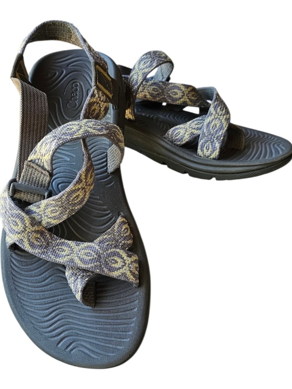 Chaco Z/Volv 2 Nova Gray Sandals Womens Size 9 Gorpcore Hiking